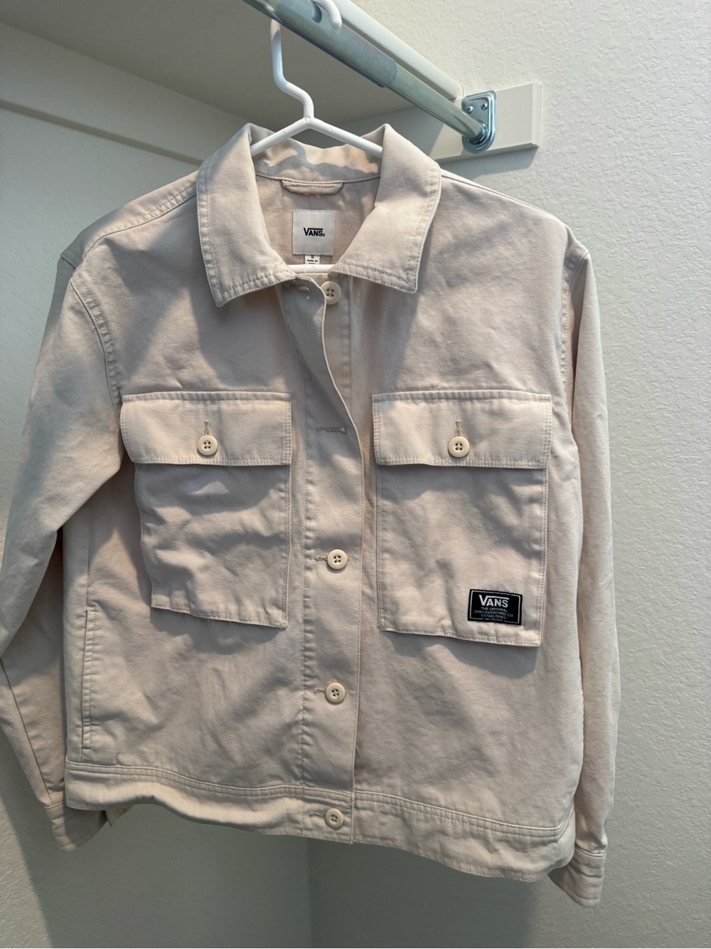 Vans Women's Cream Utility Jean Jacket